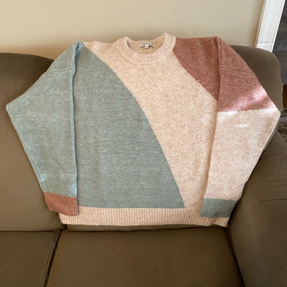 Madewell Colorblock Sweater